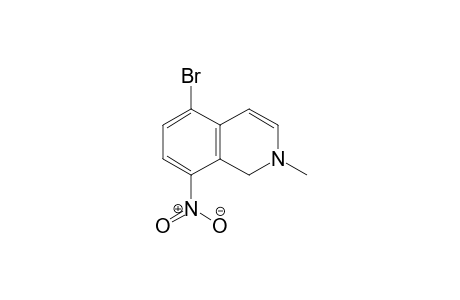 5-Bromanyl-2-methyl-8-nitro-1H-isoquinoline