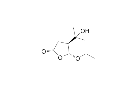 (4S,5R)-(-)-4-(1-Hydroxy-1-methylethyl)-5-ethoxy-3,4-dihydro-2(5H)-furanone