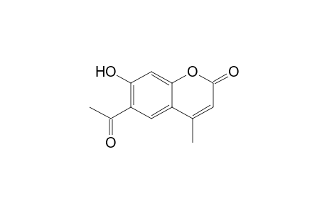 6-acetyl-7-hydroxy-4-methylcoumarin