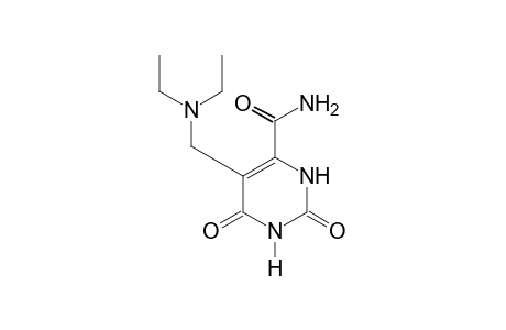 5-[(diethylamino)methyl]-2,6-dioxo-1,2,3,6-tetrahydro-4-pyrimidine carboxamide