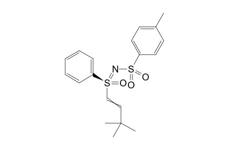 S-(3,3-Dimethyl-but-1-en-1-yl)-S-phenyl-N-(p-tolylsulfonyl)-sulfoximine