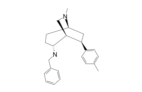 1-ALPHA-BENZYLAMINO-3-BETA-(4-METHYLPHENYL)-AZABICYCLO-[3.2.2]-NONANE