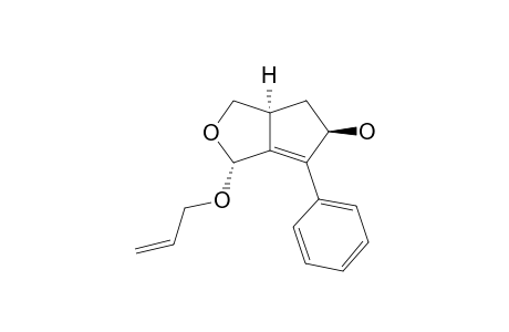 (3RS,5SR,8RS)-8-ALLYLOXY-2-PHENYL-7-OXABICYCLO-[3.3.0]-OCT-1-ENE-3-OL