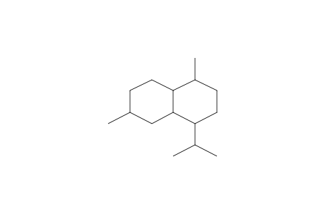 1,6-Dimethyl-4-propan-2-yl-1,2,3,4,4a,5,6,7,8,8a-decahydronaphthalene