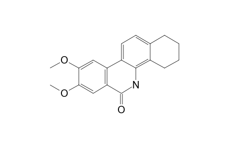 8,9-dimethoxy-2,3,4,5-tetrahydro-1H-benzo[c]phenanthridin-6-one