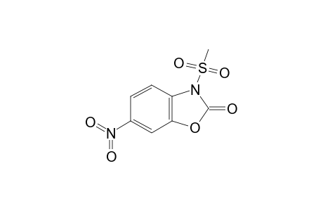 2(3H)-benzoxazolone, 3-(methylsulfonyl)-6-nitro-