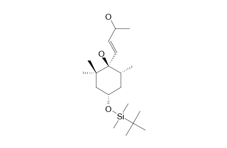 (1S,4R,6S)-4-[(TERT.-BUTYL)-DIMETHYLSILOXY]-2,2,6-TRIMETHYL-1-[(E,R/S)-3'-HYDROXY-1'-BUTENYL]-CYClOHEXAN-OL