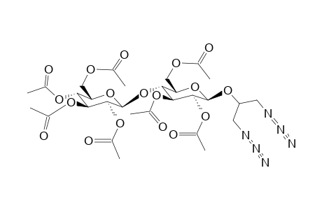 (1,3-Diazido-prop-2-yl)-hepta-O-acetyl-b-d-cellobioside