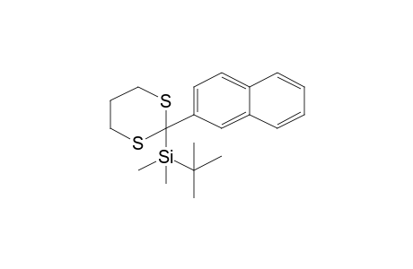 tert-Butyl-dimethyl-(2-naphthalen-2-yl-[1,3]dithian-2-yl)-silane