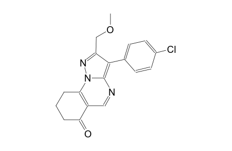 pyrazolo[1,5-a]quinazolin-6(7H)-one, 3-(4-chlorophenyl)-8,9-dihydro-2-(methoxymethyl)-