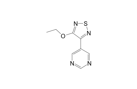 5-(4-ETHOXY-[1,2,5]-THIADIAZOL-3-YL)-PYRIMIDINE