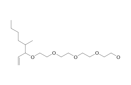 Tetraethylene glycol mono-2-hexylallyl ether