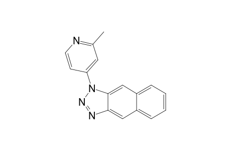 3-(2-Methyl-4-pyridinyl)benzo[f]benzotriazole