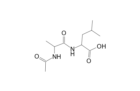 2-(2-acetamidopropanoylamino)-4-methyl-pentanoic acid