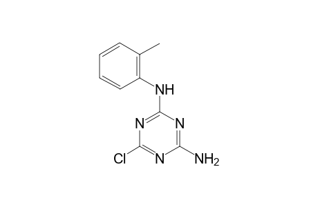 1,3,5-Triazine-2,4-diamine, 6-chloro-N-(2-methylphenyl)-