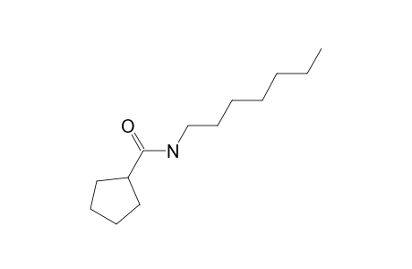 Cyclopentanecarboxamide, N-heptyl-