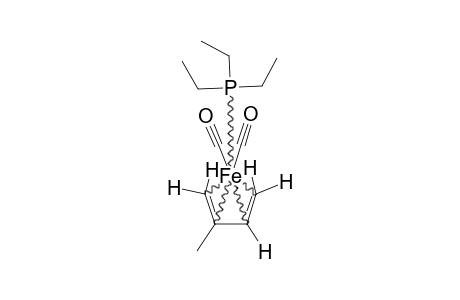 DICARBONYL-[1-4-ETA-(2-METHYLBUTA-1,3-DIENE)]-(TRIETHYLPHOSPHINE)-IRON