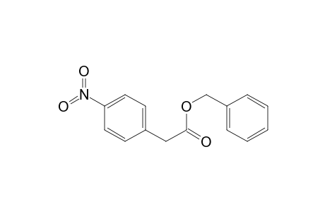 Benzeneacetic acid, 4-nitro-, phenylmethyl ester