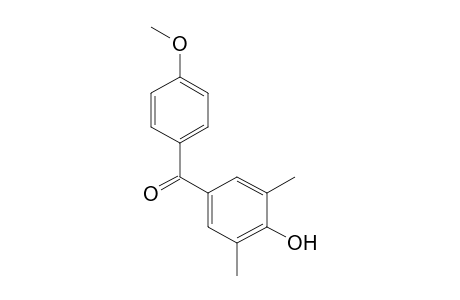 3,5-dimethyl-4-hydroxy-4'-methoxybenzophenone