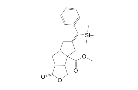 (5Z)-1-keto-5-[phenyl(trimethylsilyl)methylene]-3a,4,6,6a,7,7a-hexahydro-3H-pentaleno[1,2-c]furan-3b-carboxylic acid methyl ester