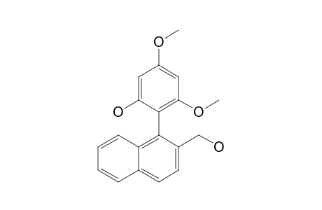 2-[2-(Hydroxymethyl)-1-naphthalenyl]-3,5-dimethoxyphenol