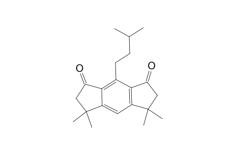 s-Indacene-1,7-dione, 2,3,5,6-tetrahydro-3,3,5,5-tetramethyl-8-(3-methylbutyl)-