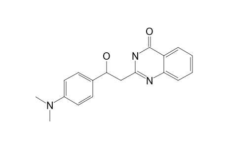 2-[2-[4-(DIMETHYLAMINO)-PHENYL]-2-HYDROXYETHYL]-QUINAZOLIN-4(3H)-ONE