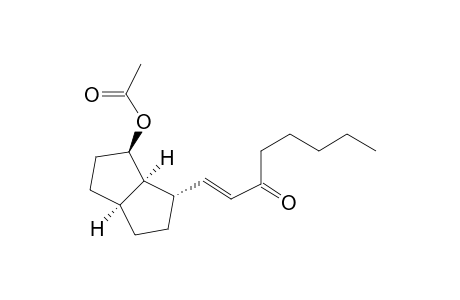 1-Octen-3-one, 1-[6-(acetyloxy)octahydro-1-pentalenyl]-, [1.alpha.(E),3a.alpha.,6.beta.,6a.alpha.]-(.+-.)-