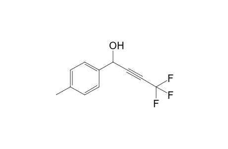 4-(4-methylphenyl)-1,1,1-trifluorobut-2-yn-4-ol