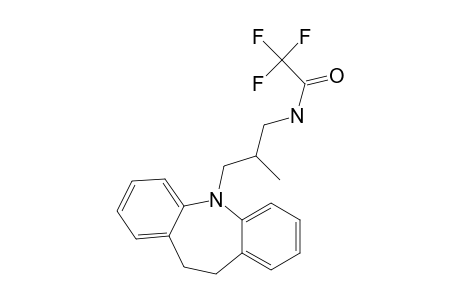 N-(trifluoroacetyl)-.beta.-methyl-10,11-dihydrodibenzo[b,f]azepine-5-propanamine