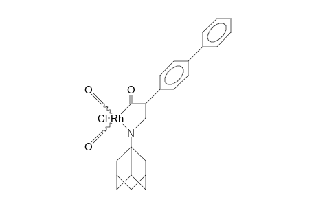 2-(Adamant-1-yl)-1-chloro-4-oxo-3-(4'-biphenyl)-2-aza-1-rhodia-cyclopentane 1,1-dicarbonyl