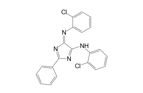 4H-Imidazol-5-amine, N-(2-chlorophenyl)-4-[(2-chlorophenyl)imino]-2-phenyl-