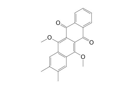 6,11-dimethoxy-8,9-dimethylnaphthacene-5,12-dione