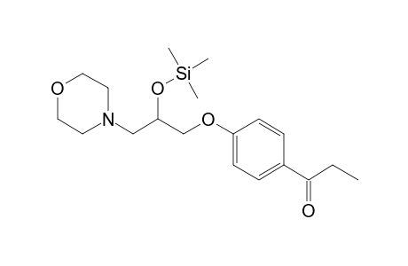 1-[4-[2-Hydroxy-3-(4-morpholinyl)propoxy]phenyl]-1-propanone, tms