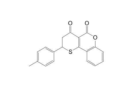 2-(p-Methylphenyl)-2,3-dihydro-4,5-dioxothiapyrano[2,3-c]-1-benzopyran