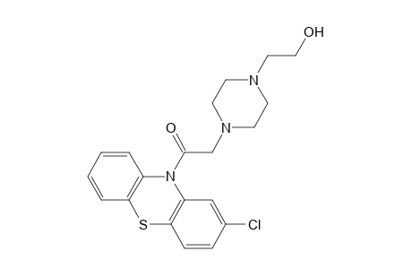 2-chloro-10-{[4-(2-hydroxyethyl)-1-piperazinyl]acetyl}phenothiazine