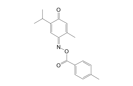 2,5-cyclohexadiene-1,4-dione, 2-methyl-5-(1-methylethyl)-, 1-[O-(4-methylbenzoyl)oxime], (1Z)-