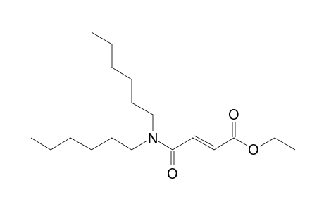 Fumaric acid, monoamide, N,N-dihexyl-, ethyl ester