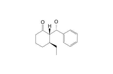 ERYTHRO-(2R*,3R*)-3-ETHYL-2-[(S*)-HYDROXY-(PHENYL)-METHYL]-CYCLOHEXANONE;ERYTHRO-ISOMER