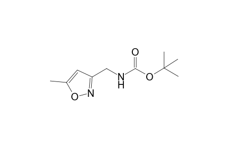 [(5-methyl-3-isoxazolyl)methyl]carbamic acid, tert butyl ester