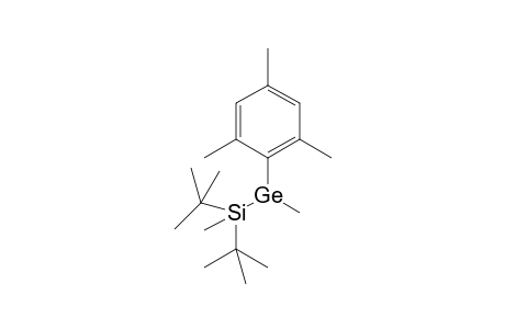 (DI-TERT.-BUTYLMETHYLSILYL)-MESITYLMETHYLGERMANE