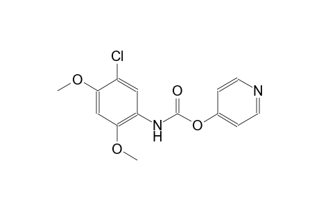 4-Pyridinyl 5-chloro-2,4-dimethoxyphenylcarbamate