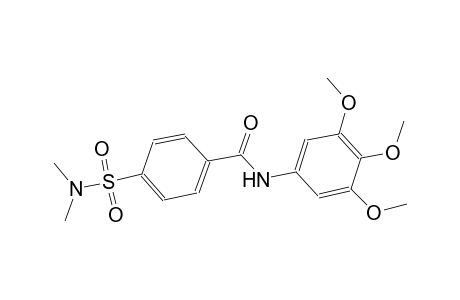 4-[(dimethylamino)sulfonyl]-N-(3,4,5-trimethoxyphenyl)benzamide