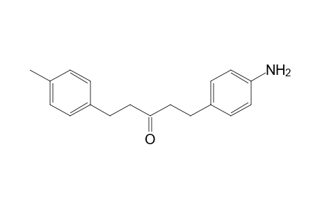 3-Pentanone, 1-(4-aminophenyl)-5-(4-methylphenyl)-