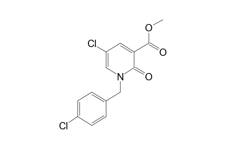 5-CHLORO-1-(p-CHLOROBENZYL)-1,2-DIHYDRO-2-OXONICOTINIC ACID, METHYL ESTER
