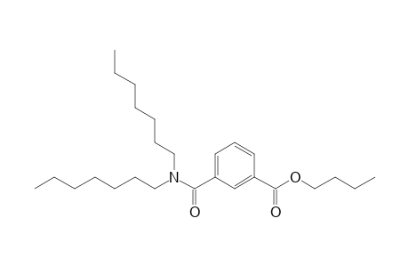 Isophthalic acid, monoamide, N,N-diheptyl-, butyl ester