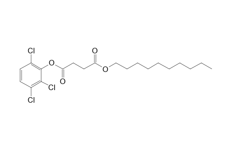 Succinic acid, decyl 2,3,6-trichlorophenyl ester