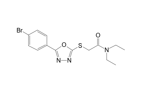 acetamide, 2-[[5-(4-bromophenyl)-1,3,4-oxadiazol-2-yl]thio]-N,N-diethyl-