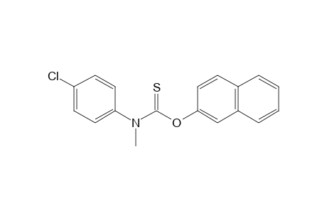 p-chloro-N-methylthiocarbanillic acid, O-2-naphthyl ester