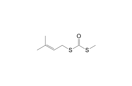 (3-methylbut-2-enylthio)-(methylthio)methanone